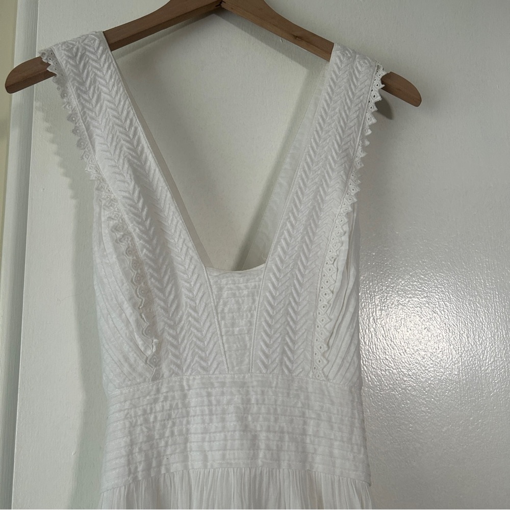 Ramy Brook Lulu White Cotton Maxi Dress - Picture 5 of 10